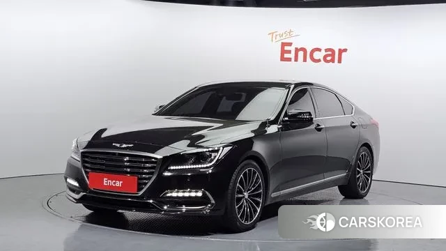 Genesis G80 2018 Черный из Кореи