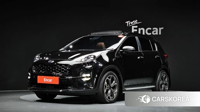 Kia Sportage The Bold 2020 Черный из Кореи