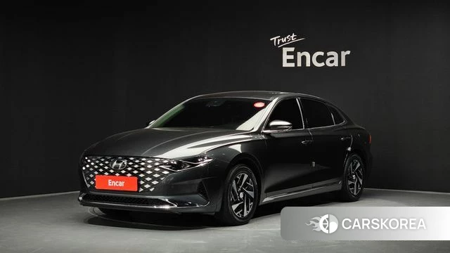 Hyundai The New Grandeur IG Hybrid 2021 Серый из Кореи