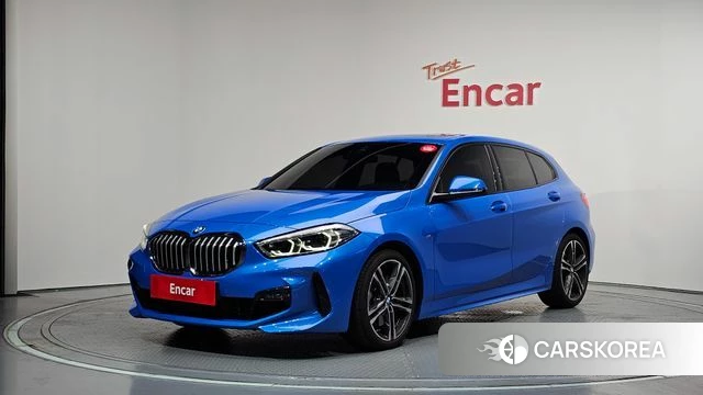 BMW 1 Series (F40) 2023 Синий из Кореи