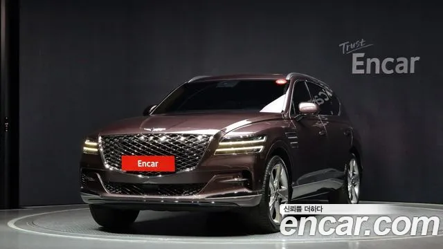 Genesis GV80 2022 Оранжевый из Кореи