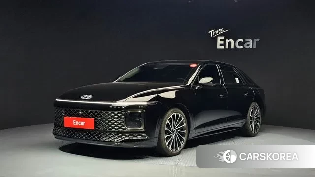 Hyundai Grandeur (GN7) 2023 Черный из Кореи