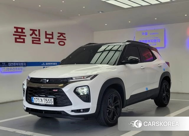 Chevrolet (GM Daewoo) Trailblazer 2021 Белый из Кореи