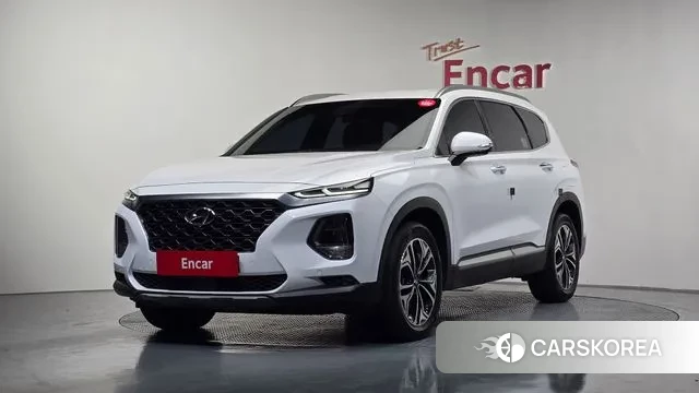 Hyundai Santa Fe TM 2019 Белый из Кореи