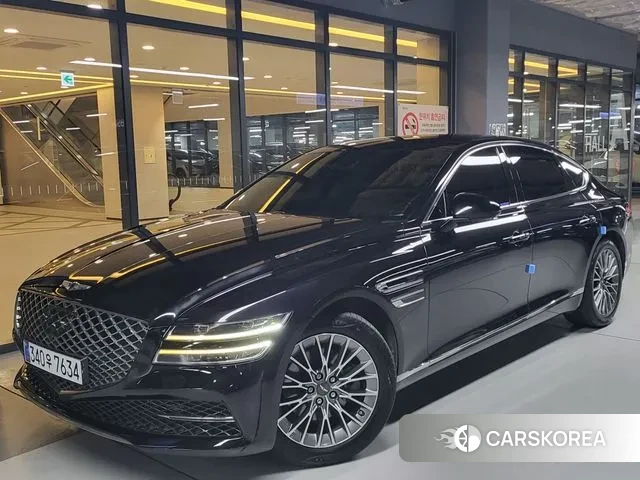 Genesis G80 (RG3) 2021 Черный из Кореи