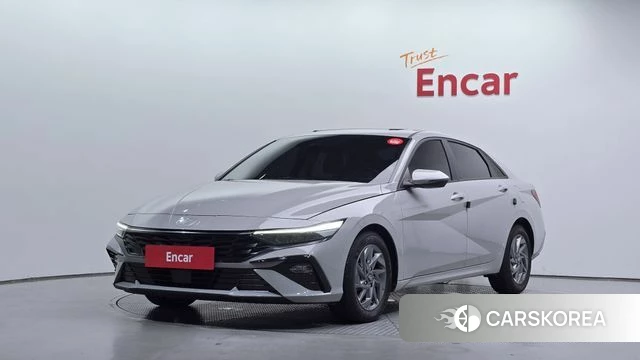 Hyundai The New Avante (CN7) 2024 Серебряный из Кореи