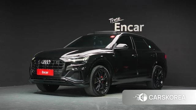 Audi Q8 (4M) 2022 Черный из Кореи