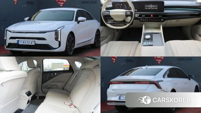 Kia The New K8 2025 Белый из Кореи