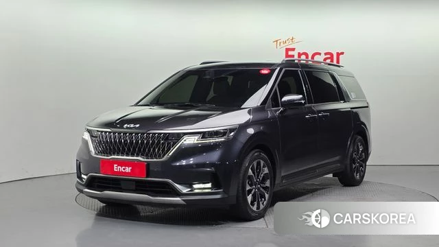 Kia Carnival 4th generation 2023 Серый из Кореи
