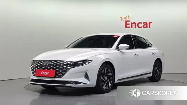 Hyundai The New Grandeur IG Hybrid 2021 Белый из Кореи
