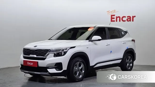 Kia Seltos 2021 Белый из Кореи