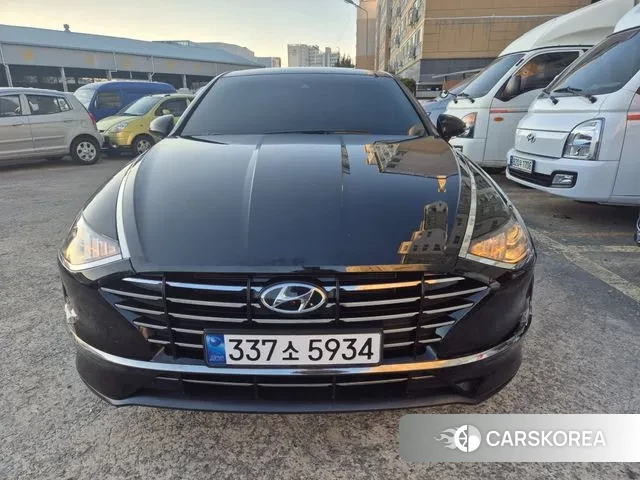 Hyundai Sonata (DN8) 2021 Черный из Кореи
