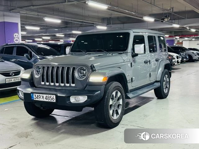 Jeep Wrangler (JL) 2021 Серый из Кореи