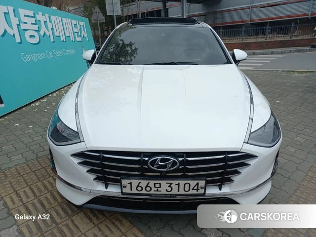 Hyundai Sonata (DN8) 2019 Белый из Кореи