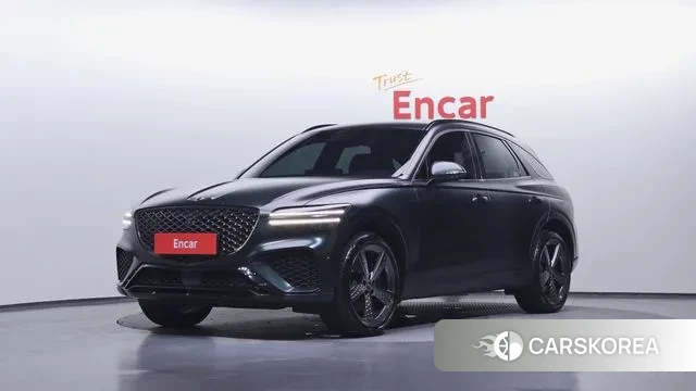 Genesis GV70 2021 Темно-зеленый из Кореи