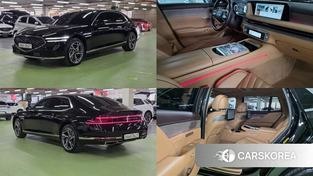Genesis G90 (RS4) 2022 Черный из Кореи