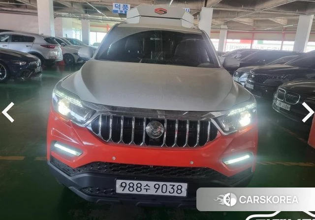 Ssangyong Rexton Sports Cannes 2021 Белый из Кореи