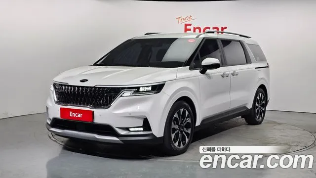 Kia Carnival 4th generation 2021 Белый из Кореи