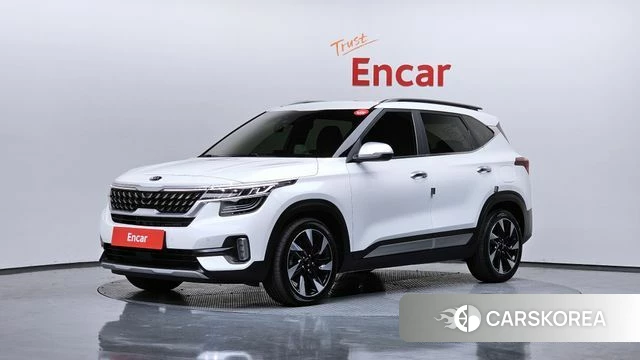 Kia Seltos 2021 Белый из Кореи