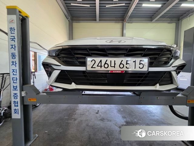 Hyundai The New Avante (CN7) 2024 Белый из Кореи