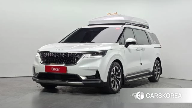 Kia Carnival 4th generation 2021 Белый из Кореи