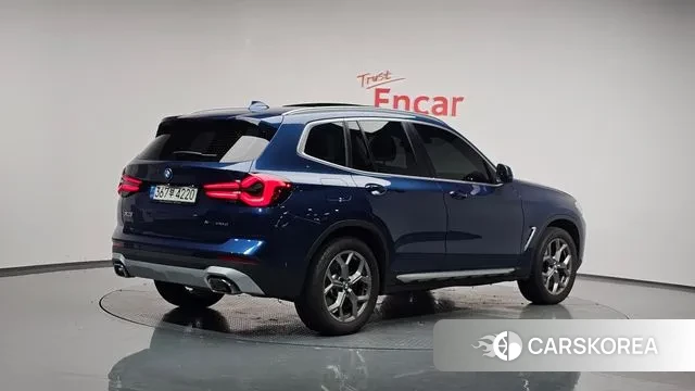 BMW X3 (G01) 2022 Синий из Кореи