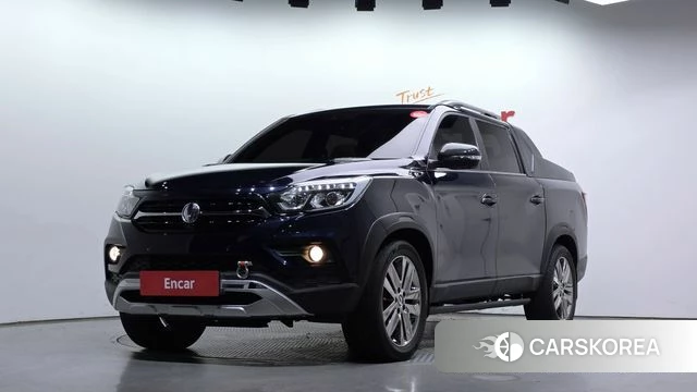 Ssangyong Rexton Sports 2018 Синий из Кореи