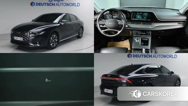 Hyundai The New Grandeur IG Hybrid 2021 Черный из Кореи