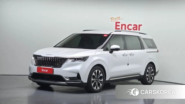 Kia Carnival 4th generation 2022 Белый из Кореи