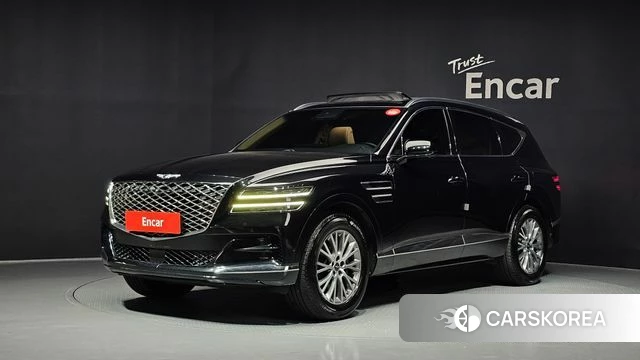 Genesis GV80 2021 Черный из Кореи