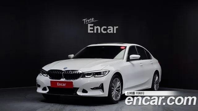 BMW 3 Series (G20) 2021 Белый из Кореи