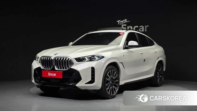 BMW X6 (G06) 2023 Белый из Кореи