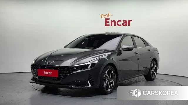 Hyundai Avante (CN7) 2022 Серый из Кореи