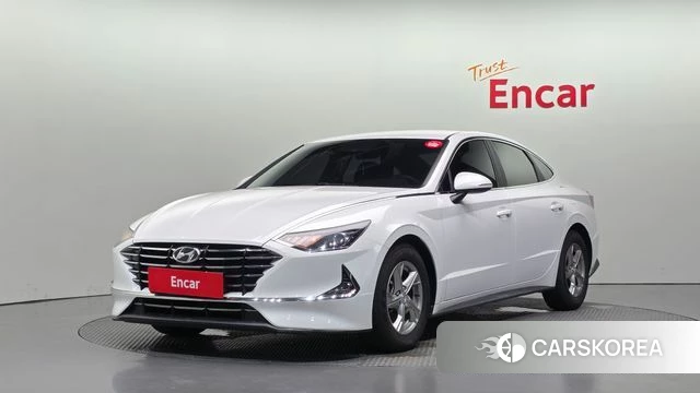 Hyundai Sonata (DN8) 2019 Белый из Кореи