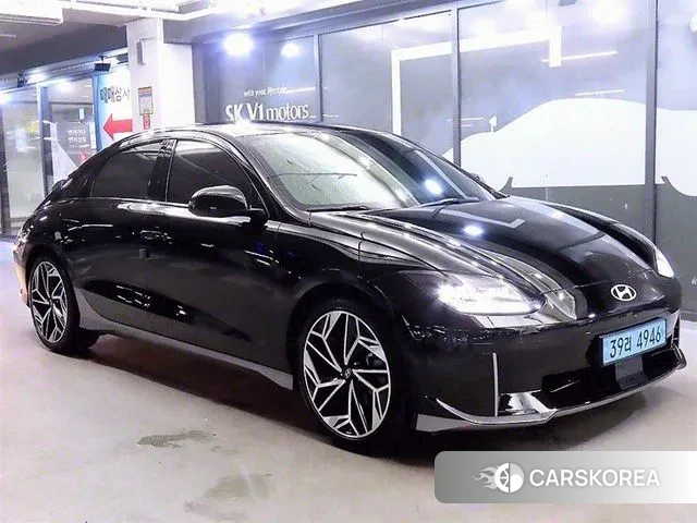 Hyundai Ionic 6 2022 Черный из Кореи