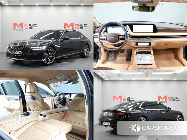Genesis G90 (RS4) 2022 Черный из Кореи