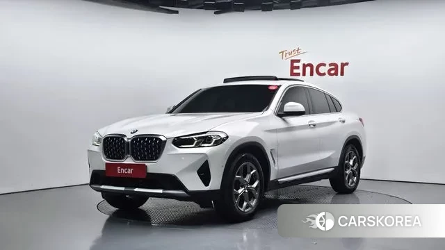 BMW X4 (G02) 2022 Белый из Кореи