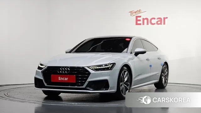 Audi A7 (4K) 2020 Белый из Кореи
