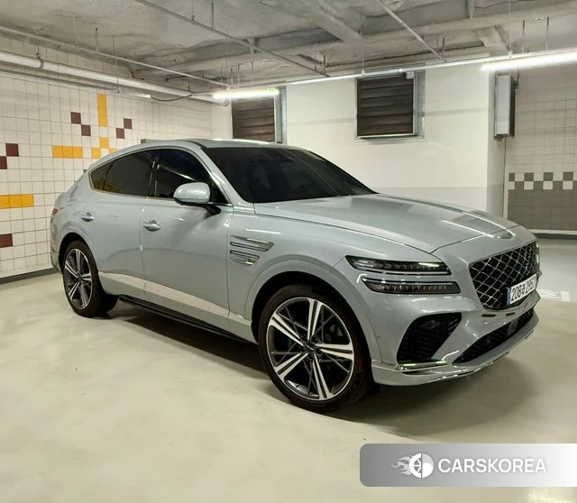 Genesis GV80 Coupe 2024 Небесно-голубой из Кореи