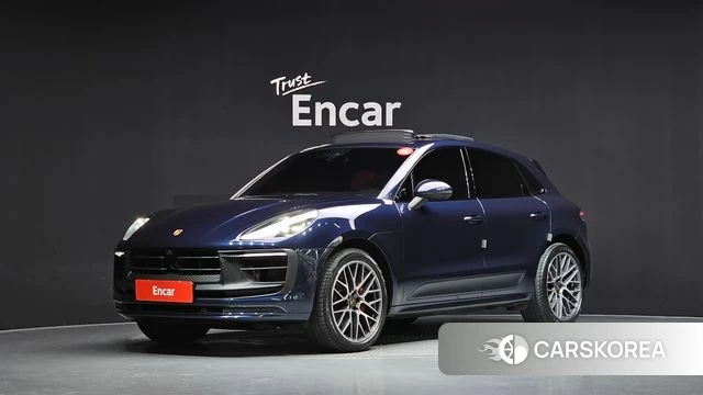 Porsche Macan 2021 Синий из Кореи