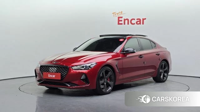 Genesis G70 2018 Красный из Кореи