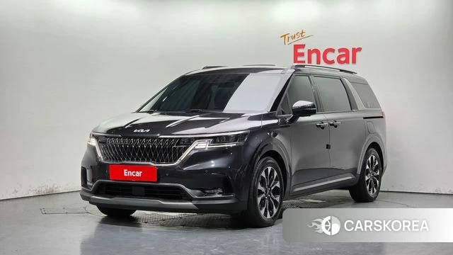 Kia Carnival 4th generation 2022 Серый из Кореи
