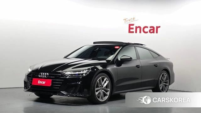 Audi A7 (4K) 2022 Черный из Кореи