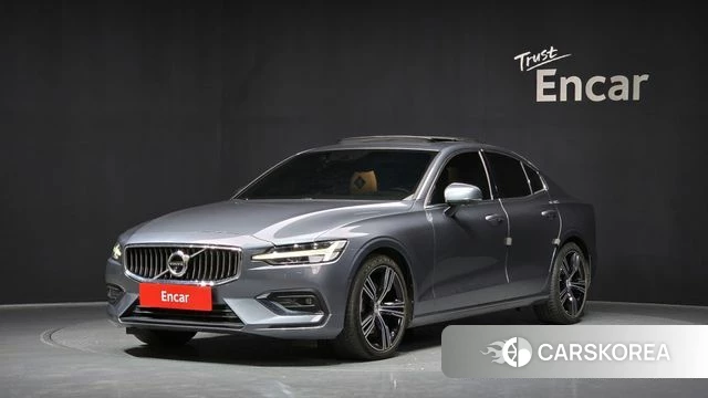 Volvo S60 3rd generation 2021 Серый из Кореи