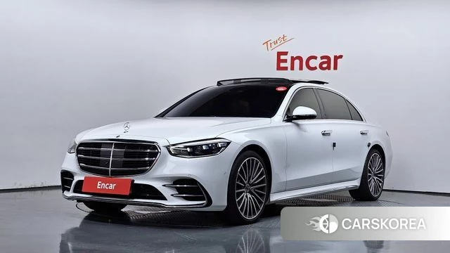 Mercedes-Benz S-Class W223 2024 Белый из Кореи