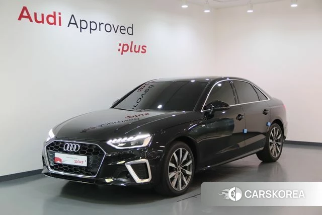 Audi A4 (B9) 2023 Черный из Кореи