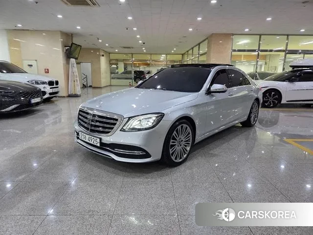 Mercedes-Benz S-Class W222 2018 Серебряный из Кореи
