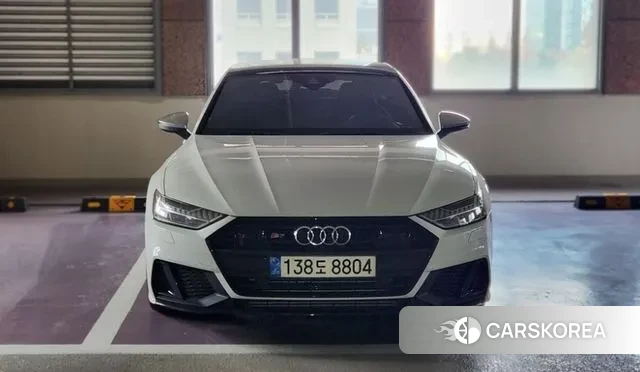 Audi S7 (4K) 2020 Белый из Кореи