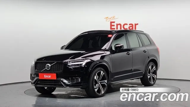 Volvo XC90 second Generation 2021 Черный из Кореи