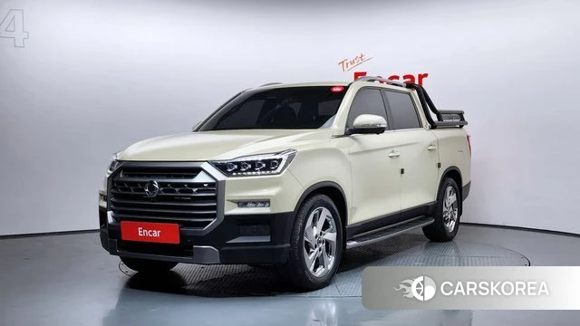 Ssangyong The New Rexton Sport 2023 Жемчужный цвет из Кореи